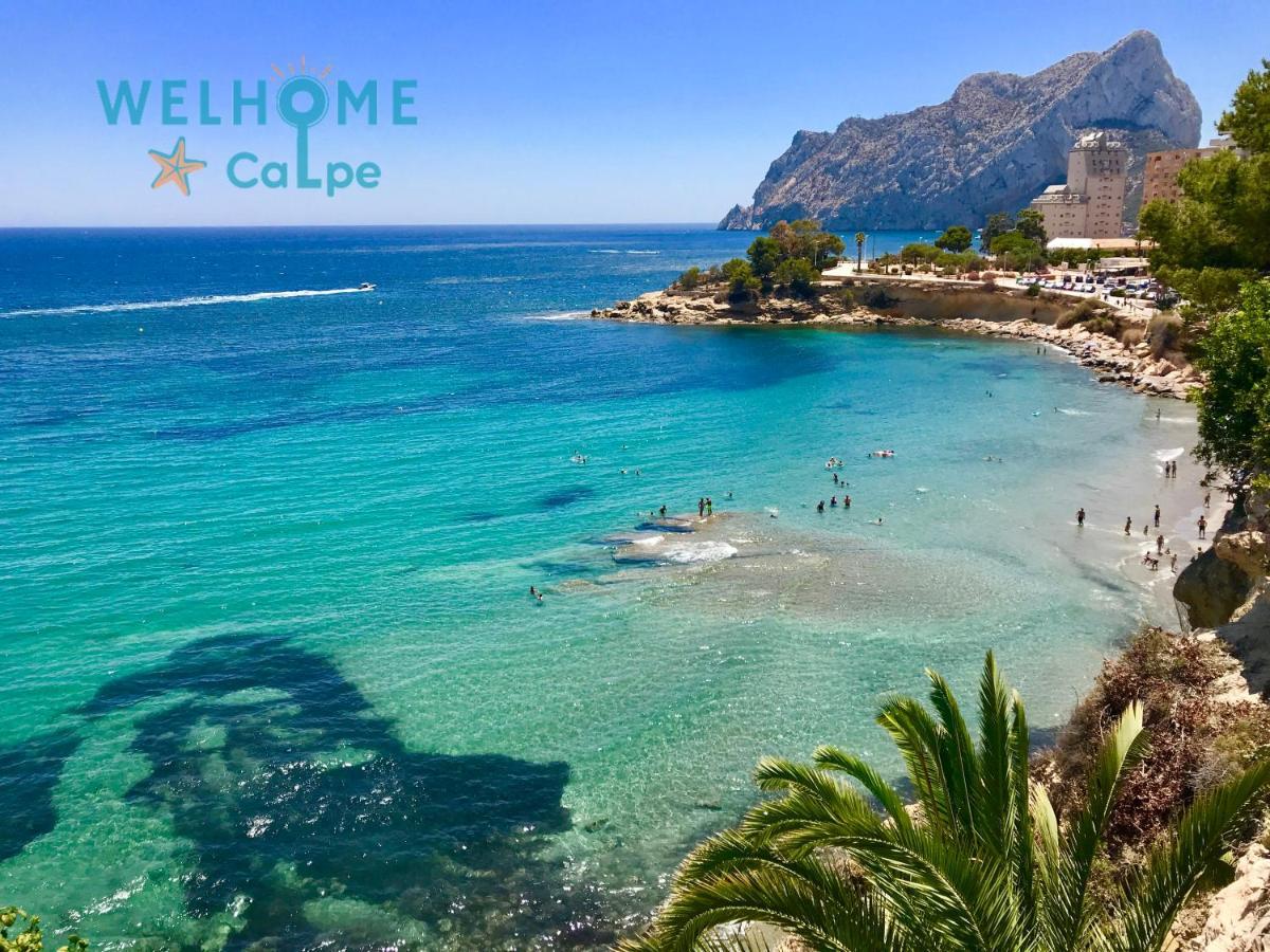 Calalga Сasa Frente A La Playa Con Piscina Privada Villa Calpe Exteriör bild