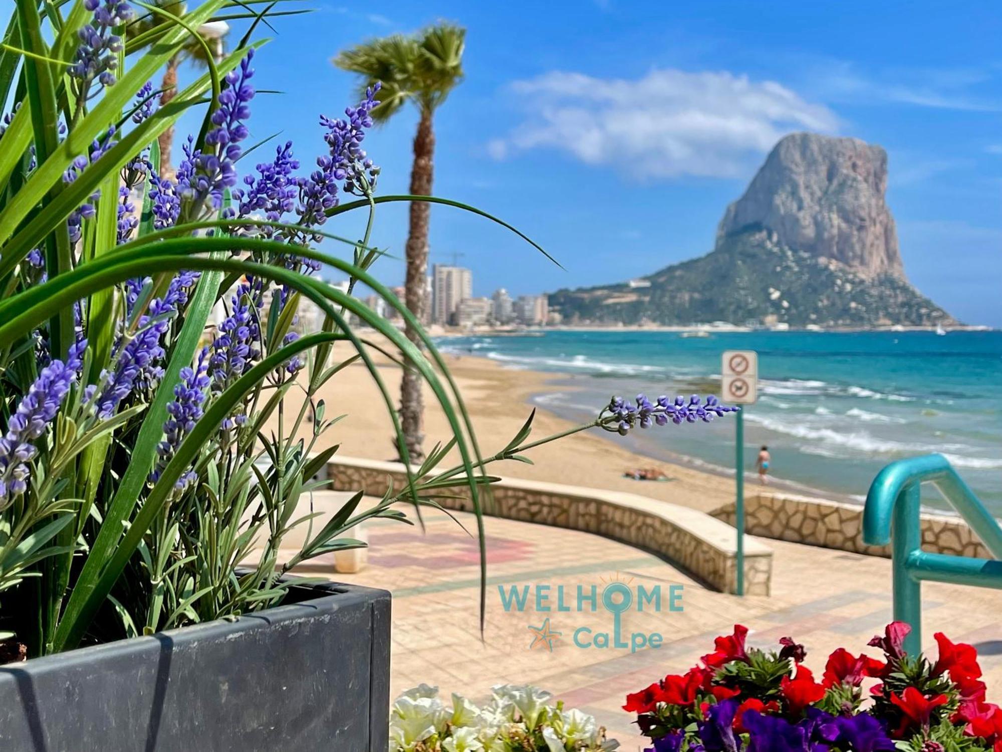 Calalga Сasa Frente A La Playa Con Piscina Privada Villa Calpe Exteriör bild