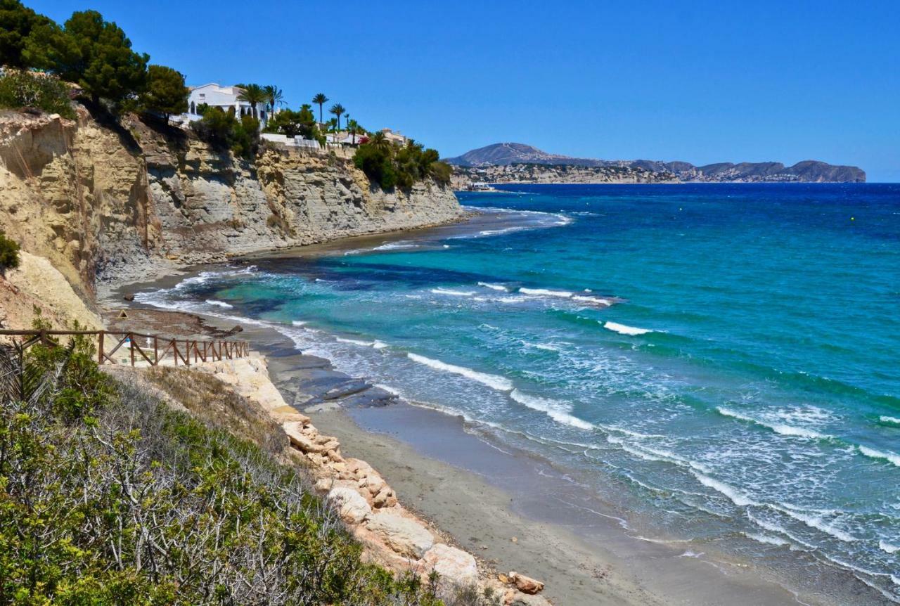 Calalga Сasa Frente A La Playa Con Piscina Privada Villa Calpe Exteriör bild