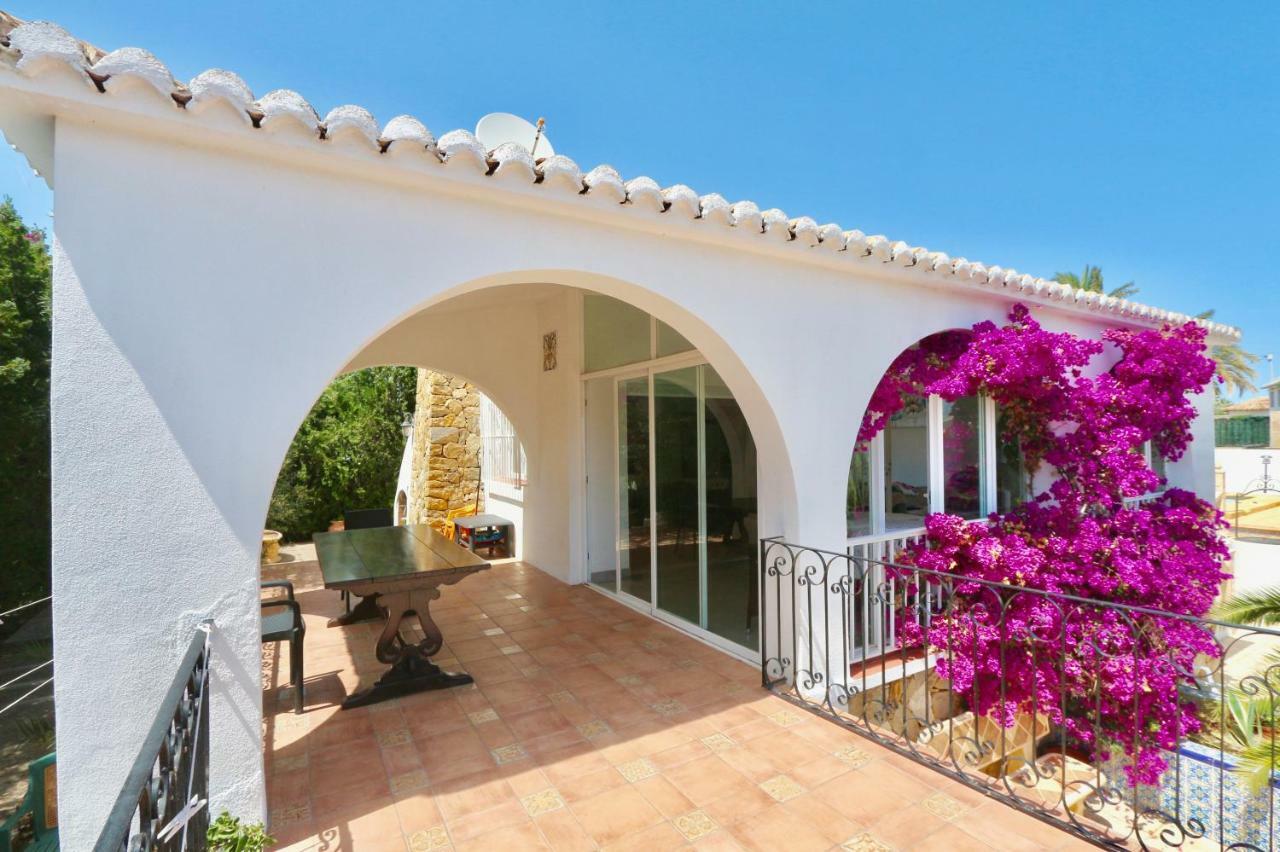 Calalga Сasa Frente A La Playa Con Piscina Privada Villa Calpe Exteriör bild