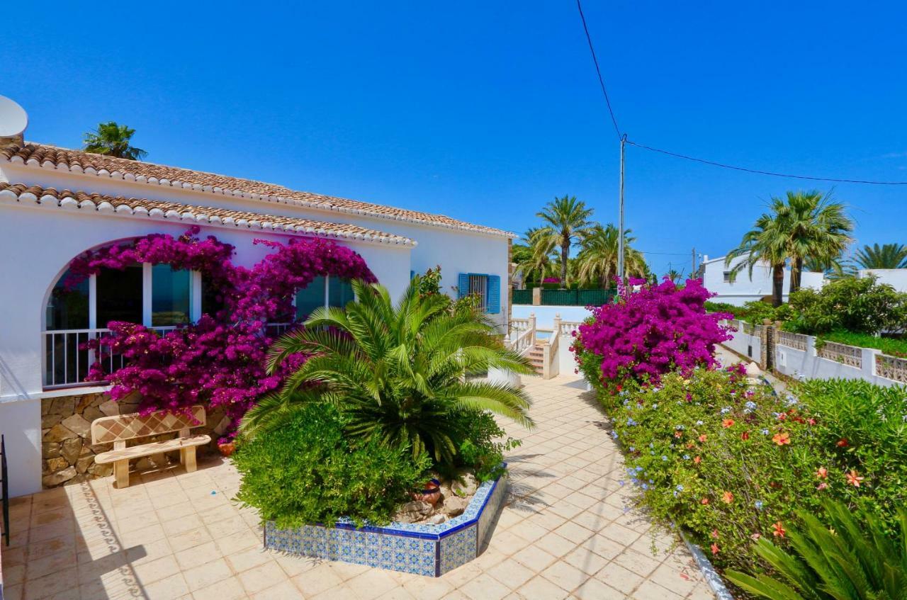 Calalga Сasa Frente A La Playa Con Piscina Privada Villa Calpe Exteriör bild