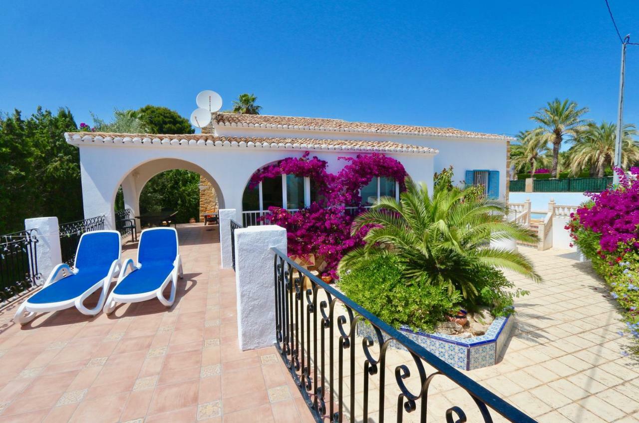 Calalga Сasa Frente A La Playa Con Piscina Privada Villa Calpe Exteriör bild