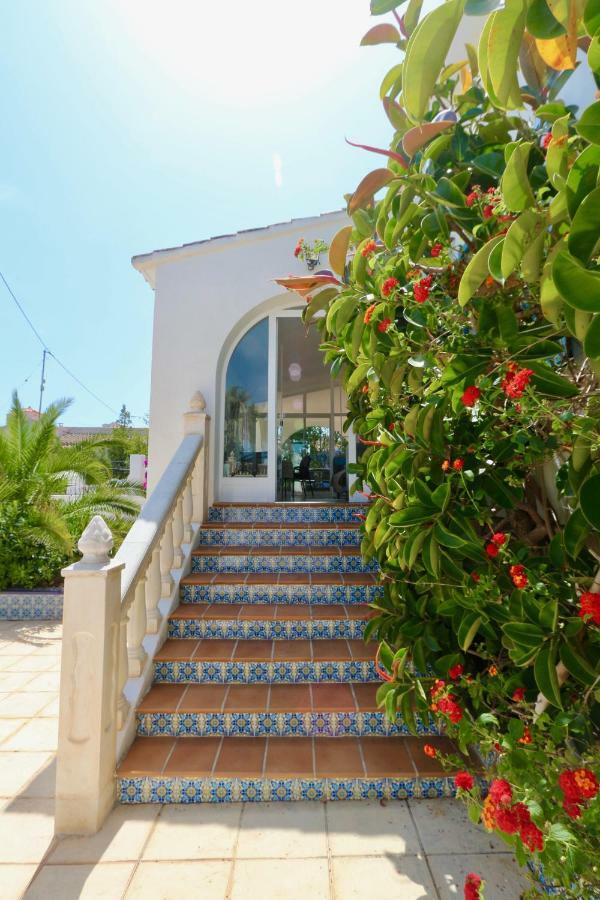 Calalga Сasa Frente A La Playa Con Piscina Privada Villa Calpe Exteriör bild