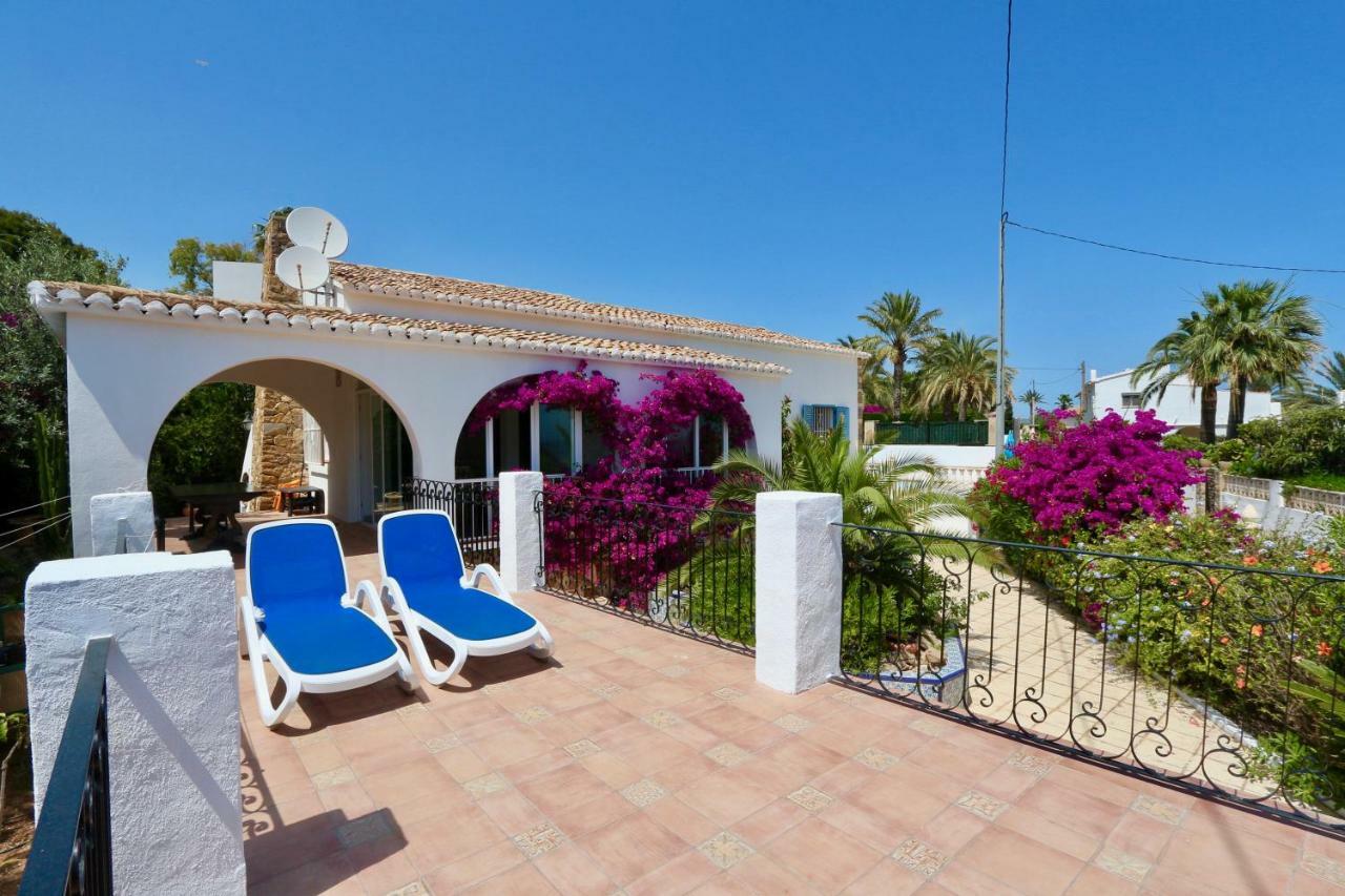 Calalga Сasa Frente A La Playa Con Piscina Privada Villa Calpe Exteriör bild