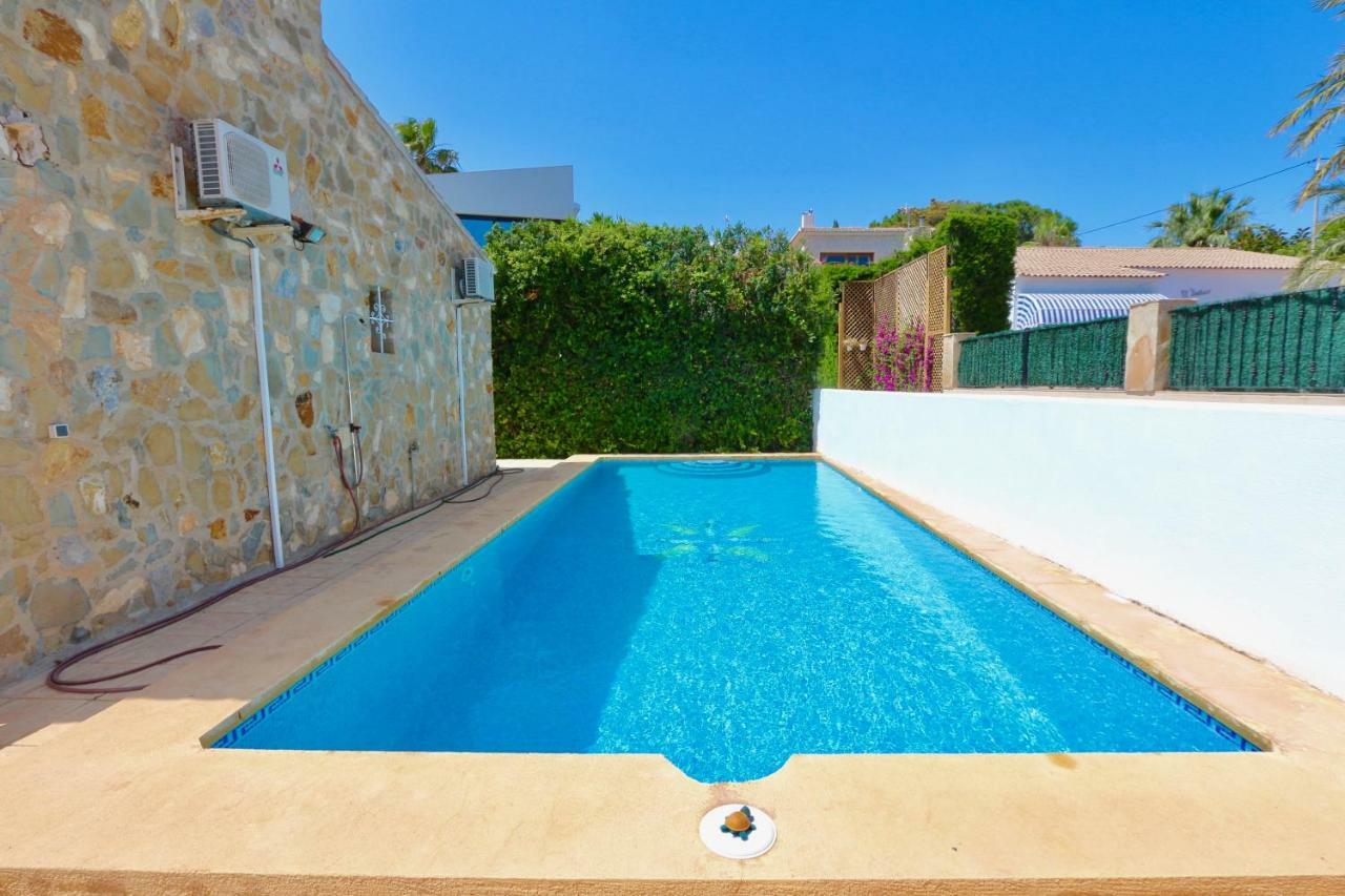 Calalga Сasa Frente A La Playa Con Piscina Privada Villa Calpe Exteriör bild