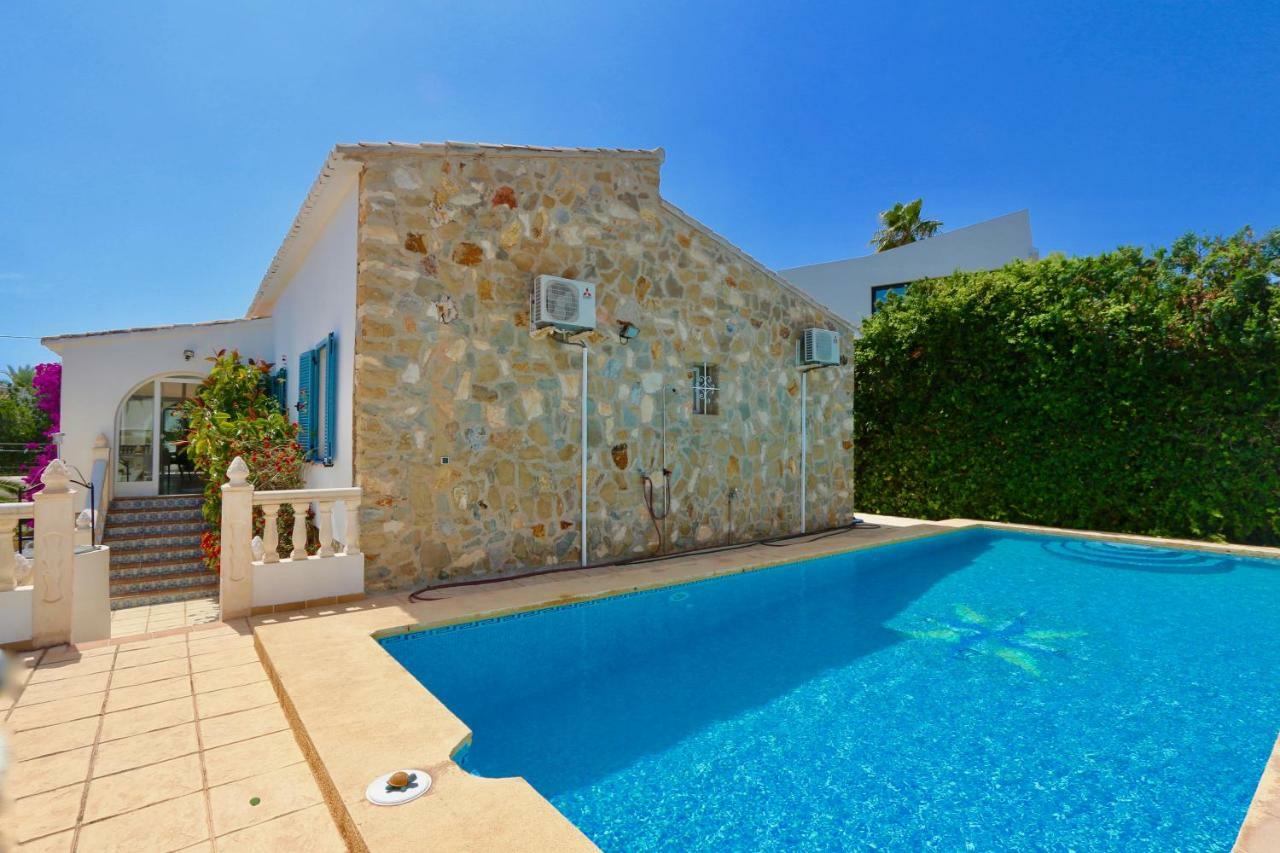 Calalga Сasa Frente A La Playa Con Piscina Privada Villa Calpe Exteriör bild