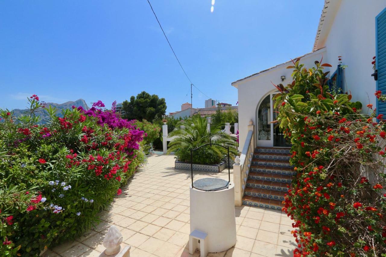 Calalga Сasa Frente A La Playa Con Piscina Privada Villa Calpe Exteriör bild